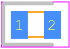 NSVBAS21HT1G - onsemi PCB footprint - LEDs Chip - LEDs Chip - NSVBAS21HT1G-1