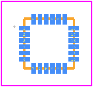 MPU-9150 - TDK PCB footprint - Other - Other - MPU-9150-1