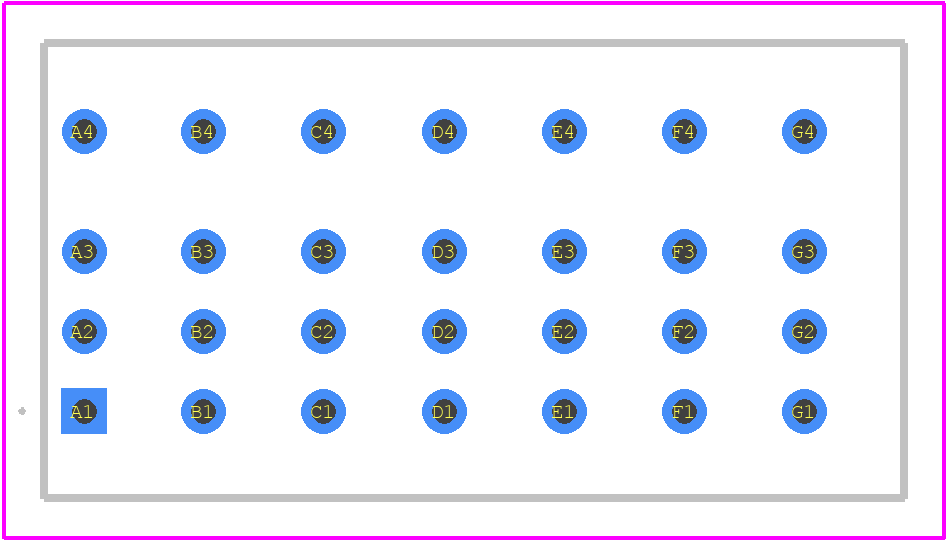 5223995-4 - TE Connectivity PCB footprint - Other - Other - 5223995-4-1