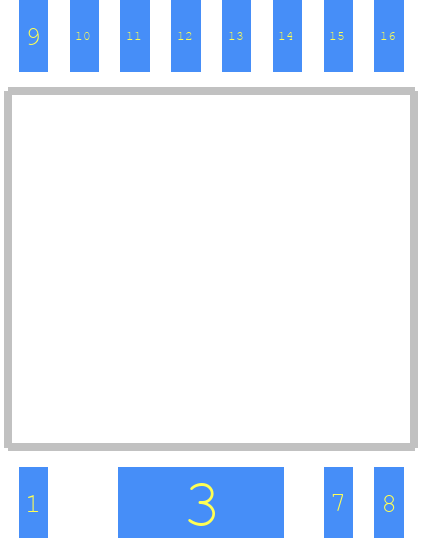 INN2023K - Power Integrations PCB footprint - Other - Other - ESOP-R16B