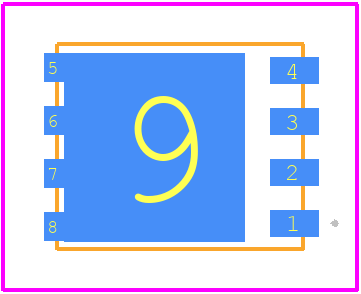 BSC060N10NS3 G - Infineon PCB footprint - Other - Other - BSC060N10NS3 G-2