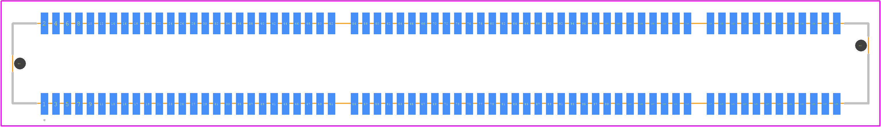 MEC1-170-02-F-D-A - SAMTEC PCB footprint - Other - Other - MEC1-170-02-F-D-A-2