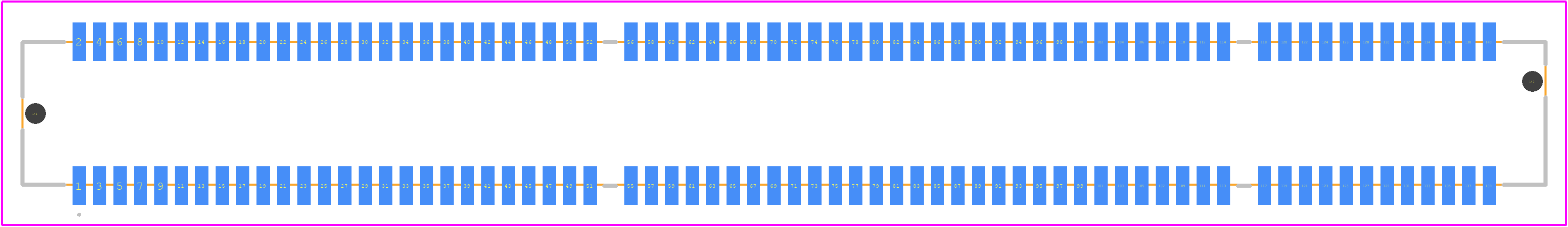 MEC1-170-02-L-D-A - SAMTEC PCB footprint - Other - Other - MEC1-170-02-L-D-A-2