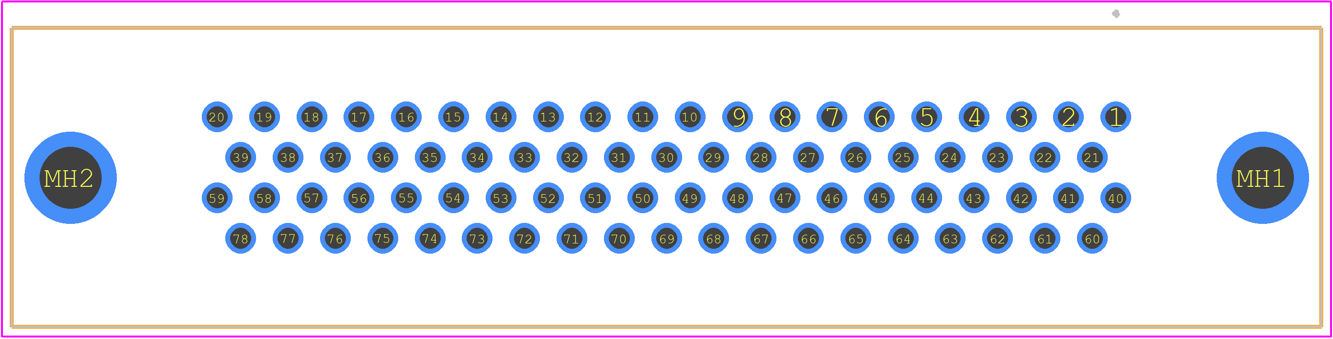 09565517513 - HARTING PCB footprint - Other - Other - 09565517513-1