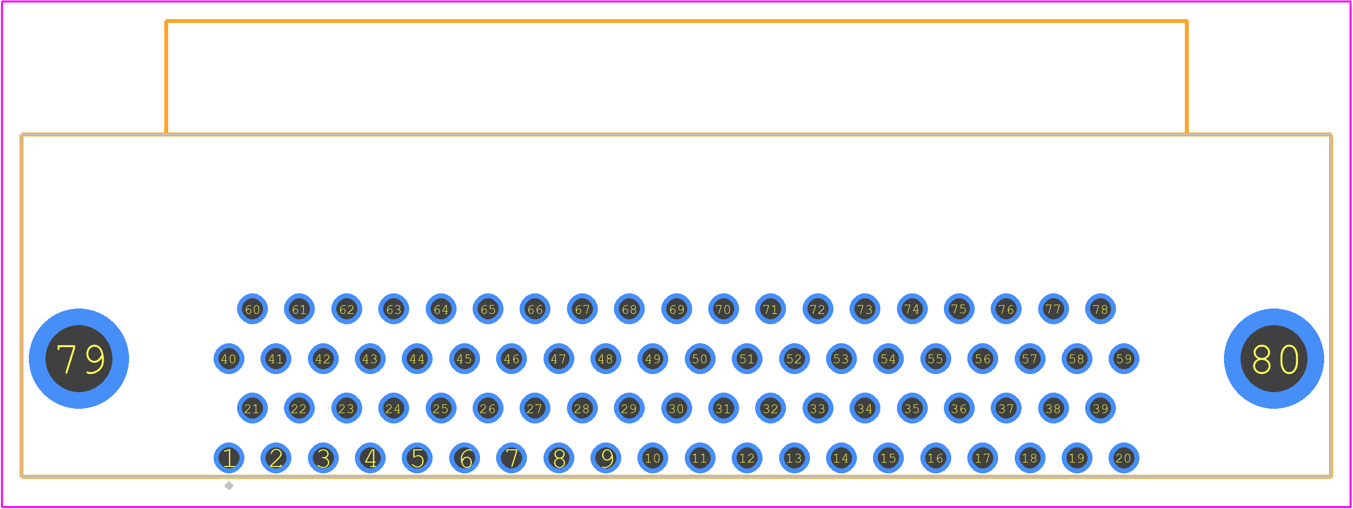 09565527613 - HARTING PCB footprint - Other - Other - 09565527613
