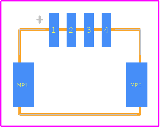 502585-0470 - Molex PCB footprint - Other - Other - 502585-0470-1