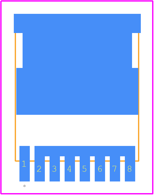 IPLU300N04S41R1XTMA1 - Infineon PCB footprint - Other - Other - PG-HSOF-8-1 | TOLL
