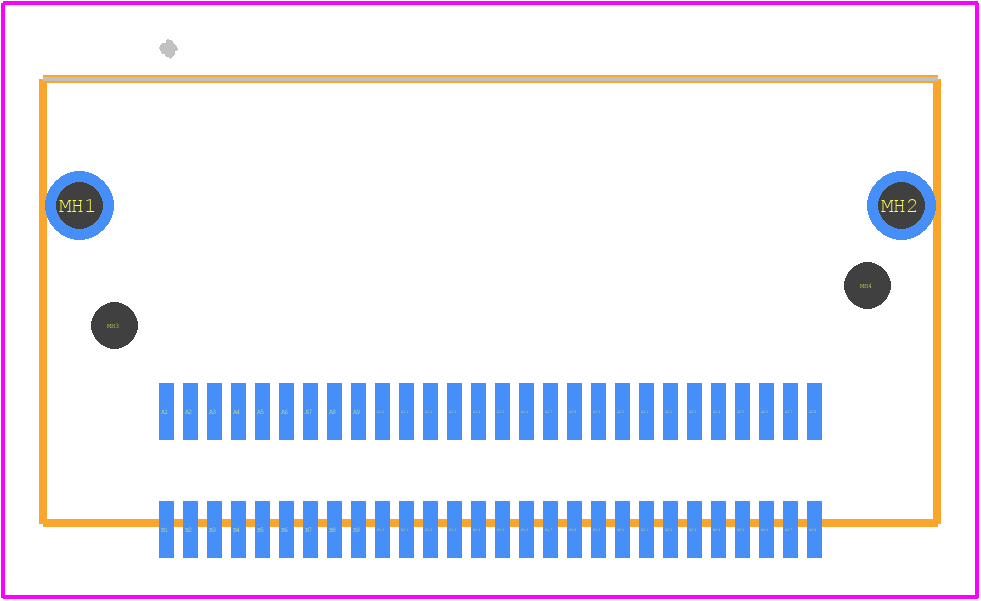2327672-1 - TE Connectivity PCB footprint - Other - Other - 2327672-1-2