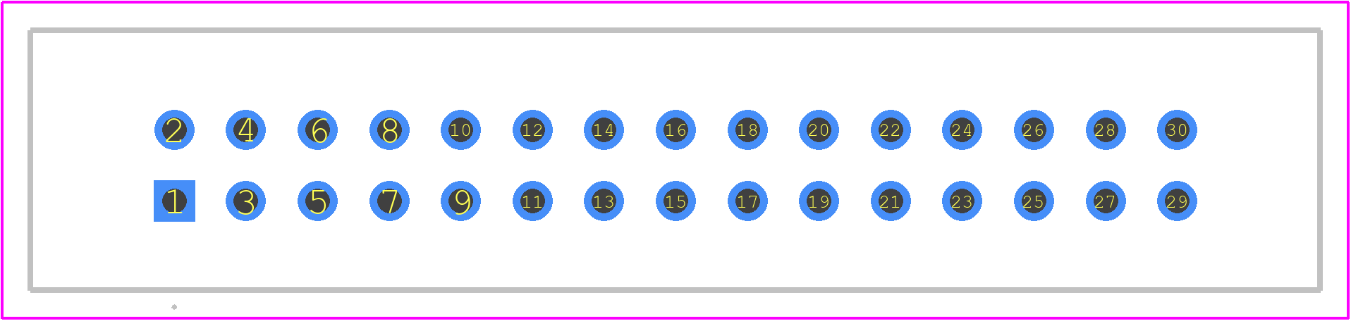 3-1761603-0 - TE Connectivity PCB footprint - Other - Other - 3-1761603-0-1