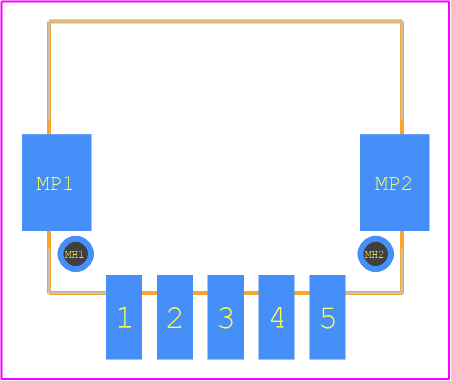 5-147278-4 - TE Connectivity PCB footprint - Other - Other - 5-147278-4-2