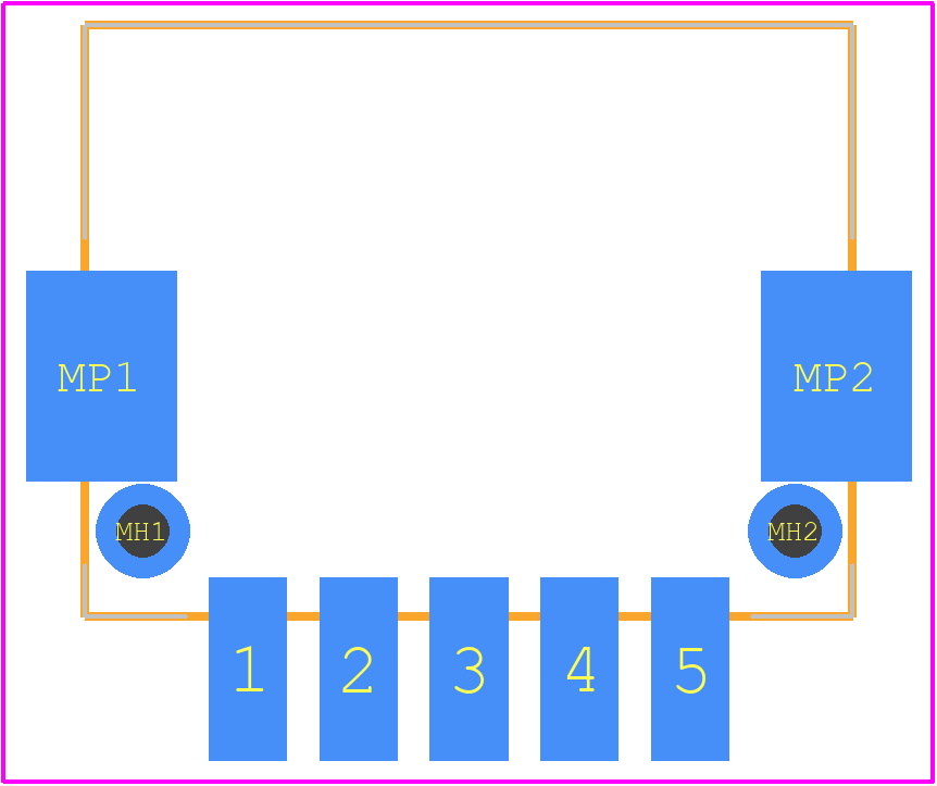 5-147324-4 - TE Connectivity PCB footprint - Other - Other - 5-147324-4-2