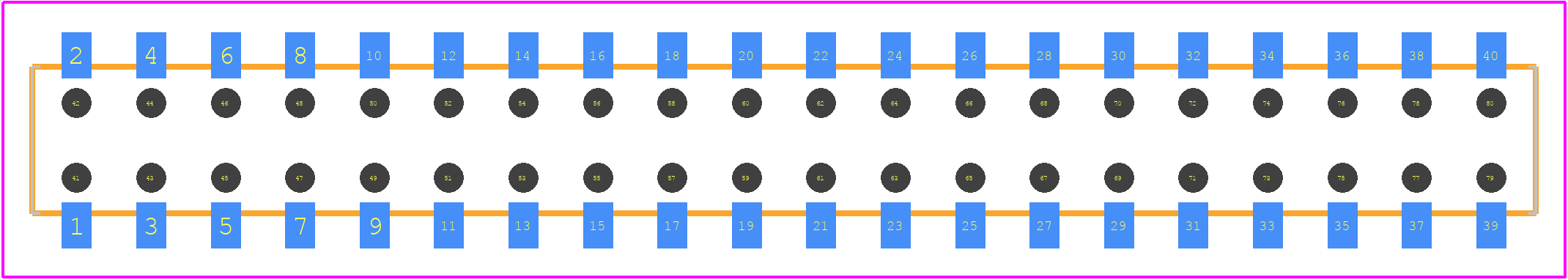 NPTC202KFMS-RC - Sullins PCB footprint - Other - Other - NPTC202KFMS-RC