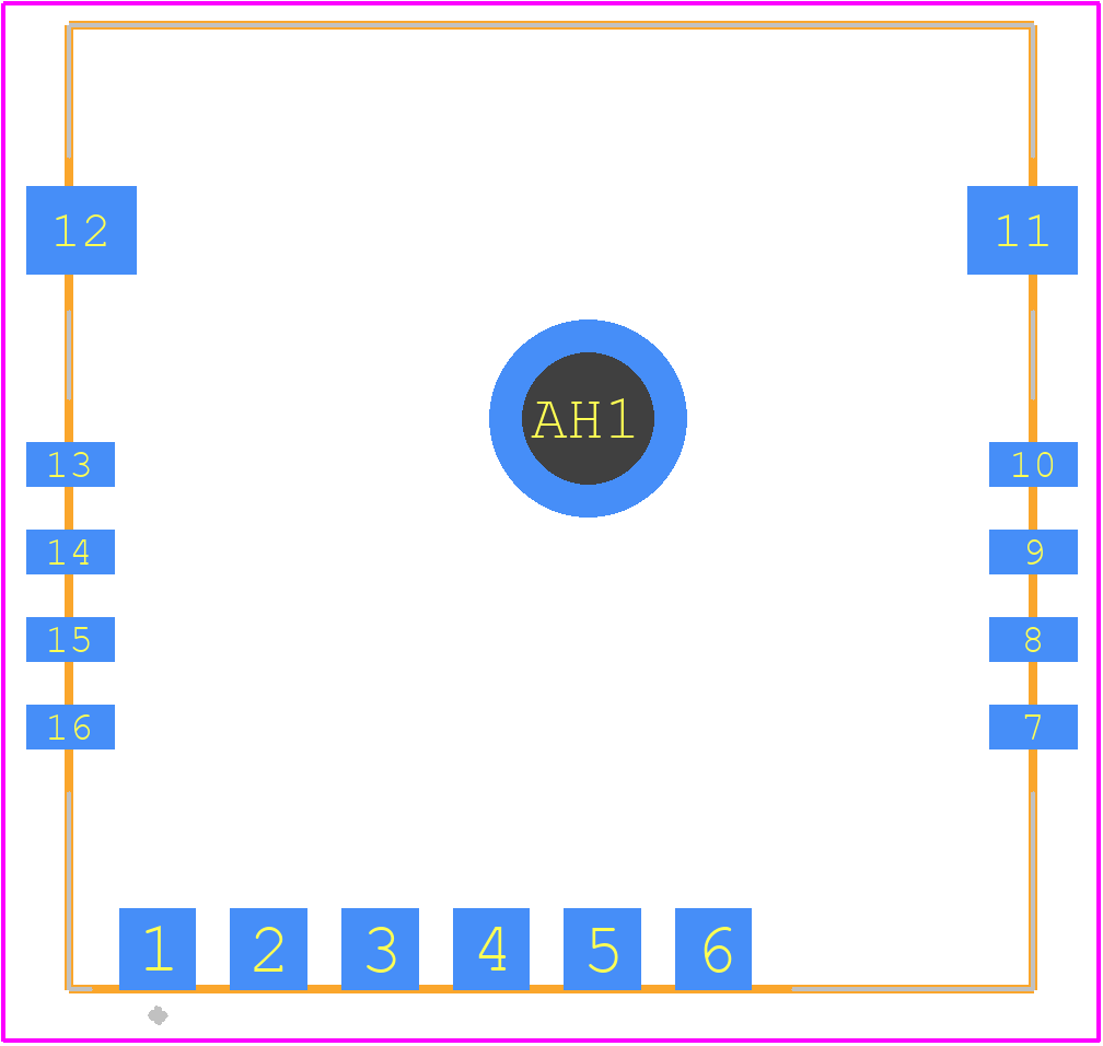 SIM33EAU - SIMCOM PCB footprint - Other - Other - SIM33EAU-4