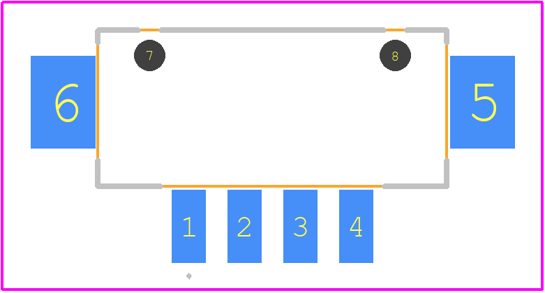 DF3E-4P-2V(21) - Hirose PCB footprint - Other - Other - DF3E-4P-2V(21)-1