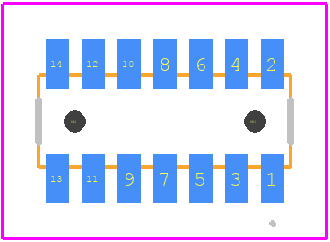 CLM-107-02-L-D-A - SAMTEC PCB footprint - Other - Other - CLM-107-02-L-D-A-3