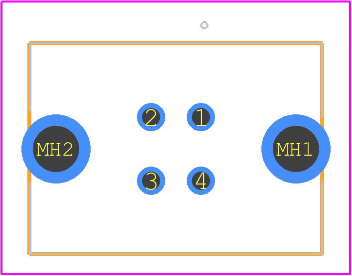 KUSBVXHT-BS1N-O-HRF - Kycon PCB footprint - Other - Other - KUSBVXHT-BS1N-O-HRF-1