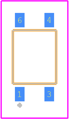 TLP265J(T7-TPL,E - Toshiba PCB footprint - Other - Other - 11-4M1S (4-PIN sop)