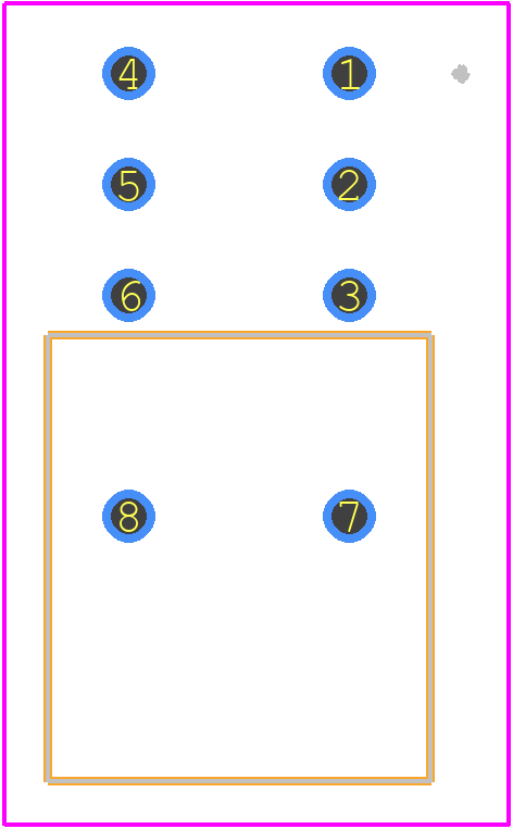 B12JJVCF - NKK Switches PCB footprint - Other - Other - B12JJVCF-4
