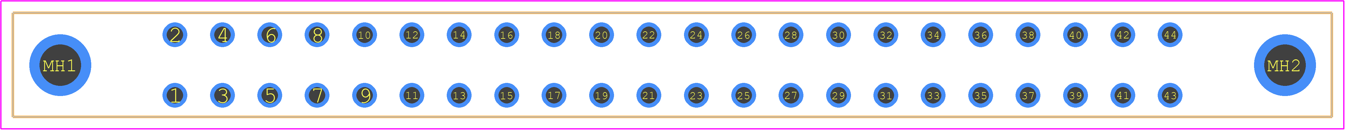 357-044-520-202 - EDAC PCB footprint - Other - Other - 357-044-520-202-1