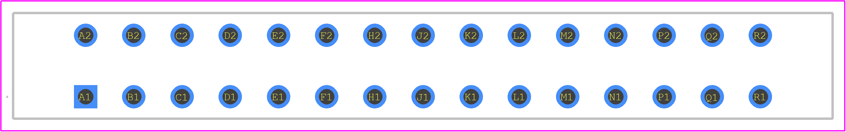 357-030-520-201 - EDAC PCB footprint - Other - Other - 357-030-520-201-1