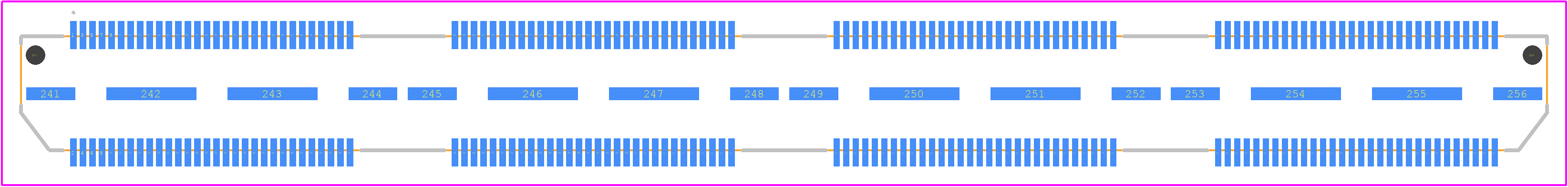 QTH-120-03-L-D-A - SAMTEC PCB footprint - Other - Other - QTH-120-03-L-D-A-3