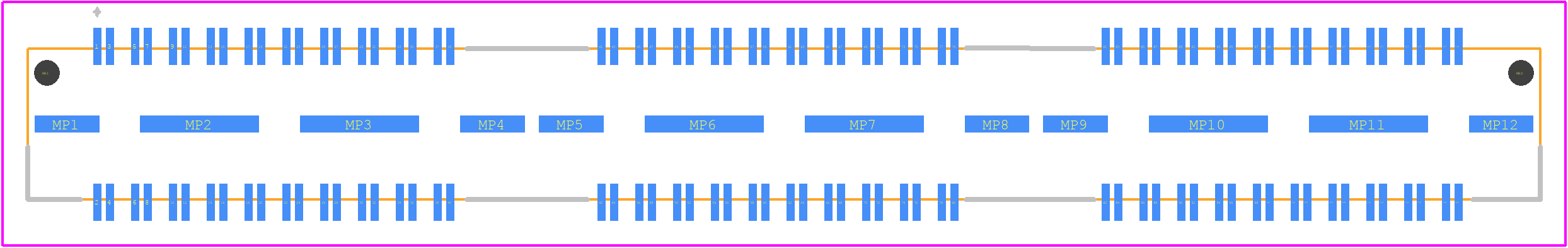 QTH-060-01-L-D-DP-A - SAMTEC PCB footprint - Other - Other - QTH-060-01-L-D-DP-A-4