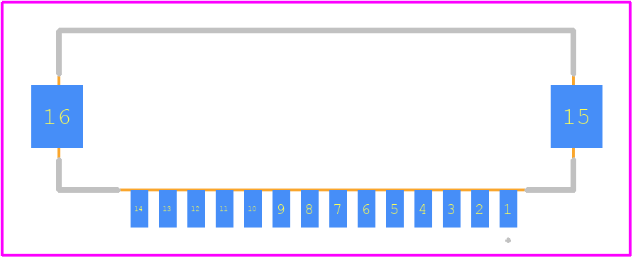 FH12-30(14)SA-1SH(55) - Hirose PCB footprint - Other - Other - FH12-30(14)SA-1SH(55)-1