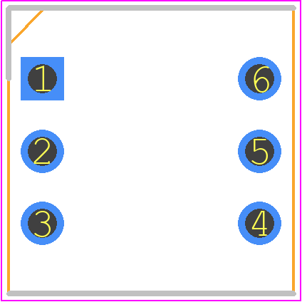 PT65506 - Apem PCB footprint - Dual-In-Line Sockets - Dual-In-Line Sockets - PT65506 SWITCH