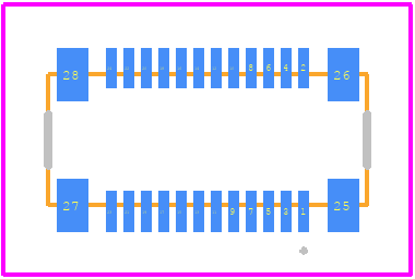 AXT524124A - Panasonic PCB footprint - Other - Other - AXT524124-5