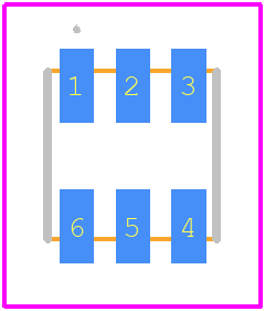 TCM1-83X-1+ - Mini-Circuits PCB footprint - Other - Other - DB1627_2023