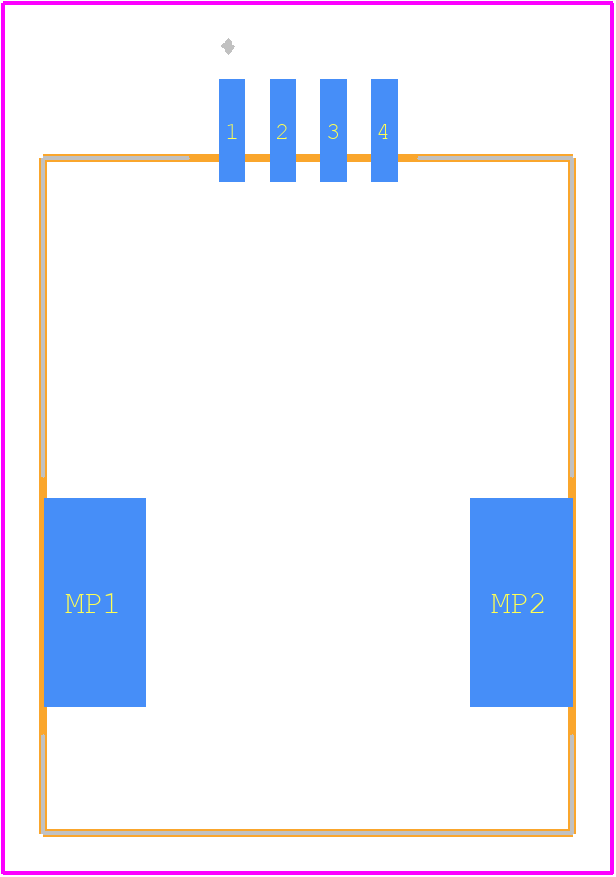 44144-0004 - Molex PCB footprint - Other - Other - 44144-0004-2