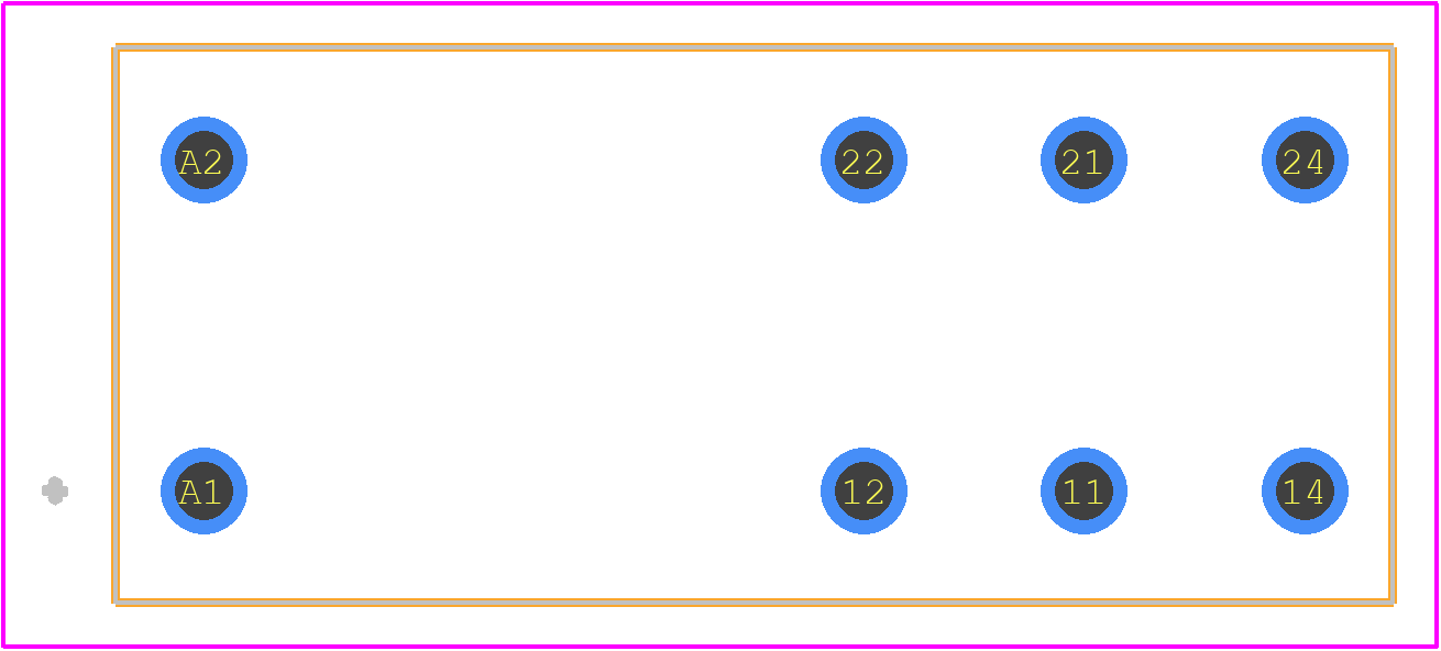 41.61.8.230.0000 - FINDER PCB footprint - Other - Other - 41.61.8.230.0000-3