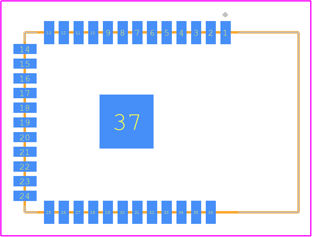 ATWILC3000-MR110CA - Microchip PCB footprint - Other - Other - ATWINC3400-MR210CA