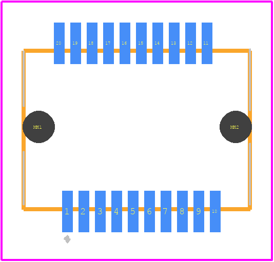 KSP20LG154 - UMAX PCB footprint - Other - Other - KSP20LG154-1