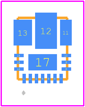 IR3475MTRPBF - Infineon PCB footprint - Other - Other - IR3475MTRPBF-4