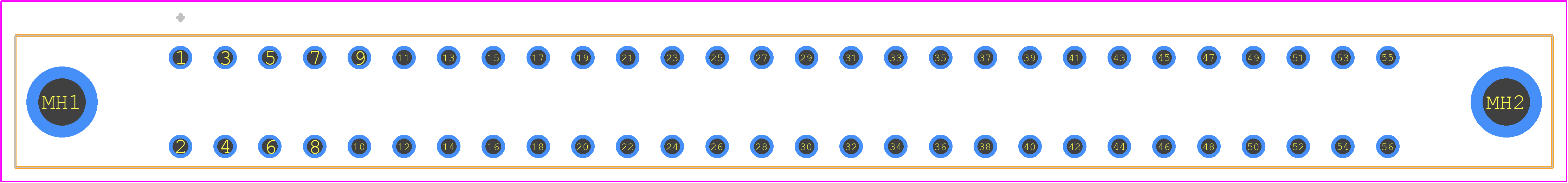 EBA28DCSD - Sullins PCB footprint - Other - Other - EBA28DCSD-2