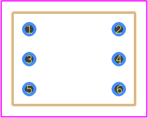 SP-69 - Triad Magnetics PCB footprint - Other - Other - SP-69-1