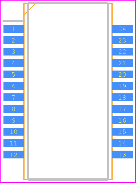 H5084NL - Yageo Group PCB footprint - Small Outline Packages - Small Outline Packages - H5084NL--
