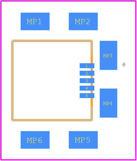 0474910001 - Molex PCB footprint - Other - Other - 0474910001-1