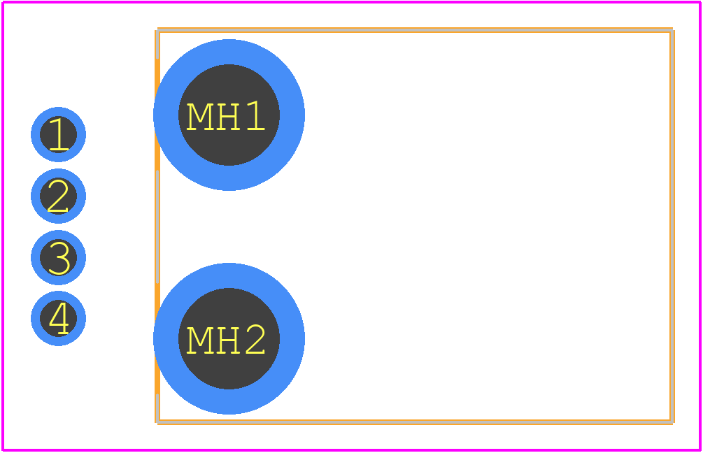 1565749-4 - TE Connectivity PCB footprint - Other - Other - 1565749-4-1