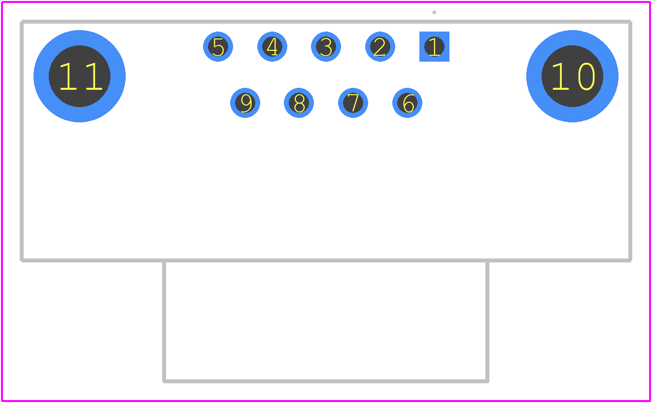 164A17939X - CONEC PCB footprint - Other - Other - 164A17939X-1