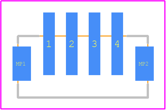 1775470-4 - TE Connectivity PCB footprint - Other - Other - 1775470-4-5