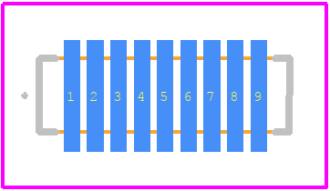 753091103GPTR7 - CTS PCB footprint - Other - Other - 753091103GPTR7-5