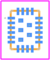 MP4470AGL-P - Monolithic Power Systems (MPS) PCB footprint - Other - Other - 3mm × 4mm QFN20