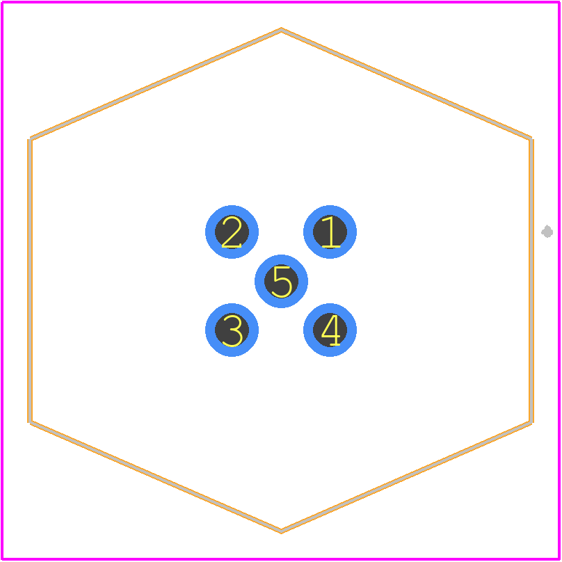 T4142412051-000 - TE Connectivity PCB footprint - Other - Other - T4142412051-000