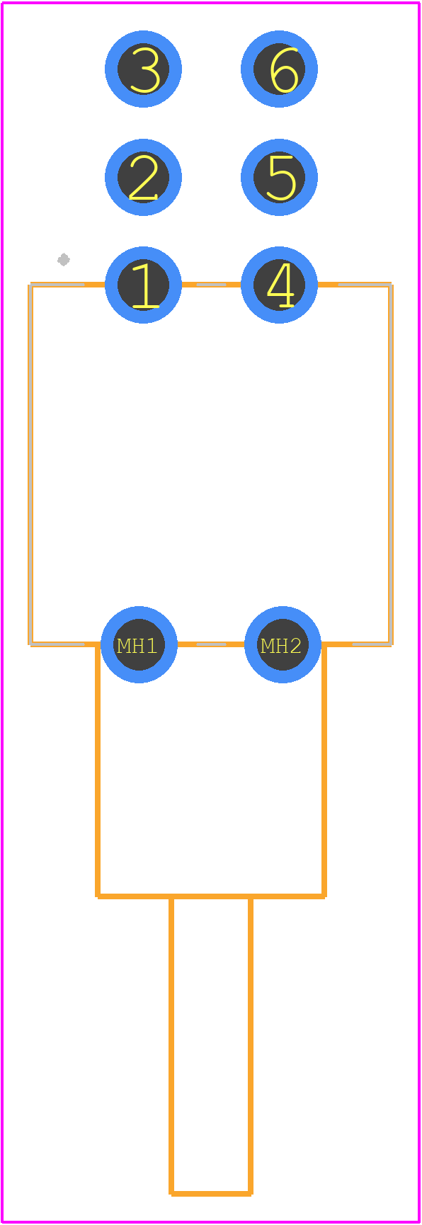 M2024SS1W40 - NKK Switches PCB footprint - Other - Other - M2024SS1W40-2