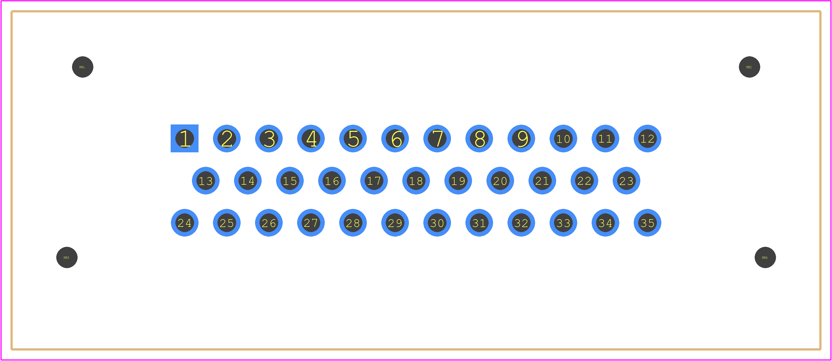 1-776230-5 - TE Connectivity PCB footprint - Other - Other - 1-776230-5-2