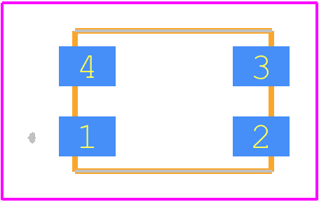 FP1960002 - Diodes Incorporated PCB footprint - Other - Other - FP1960002-2