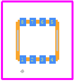 EMH2418R-TL-H - onsemi PCB footprint - Other - Other - SOT−383FL / EMH8 CASE 419AT ISSUE O