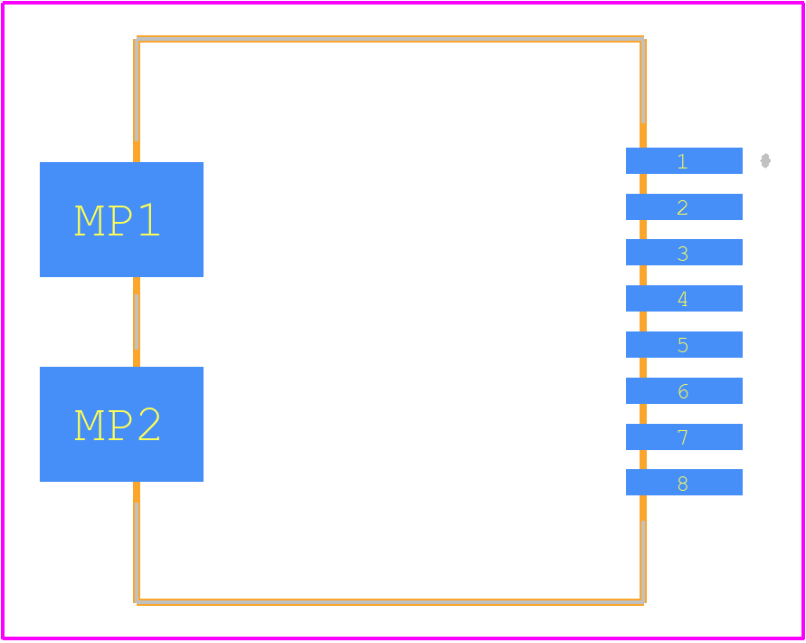 1-338088-6 - TE Connectivity PCB footprint - Other - Other - 1-338088-6-1